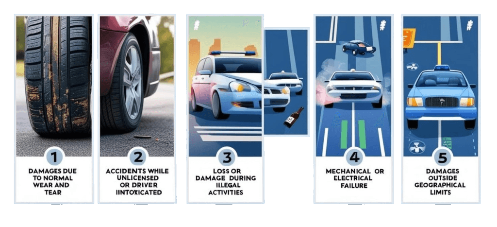 Car Exclusions